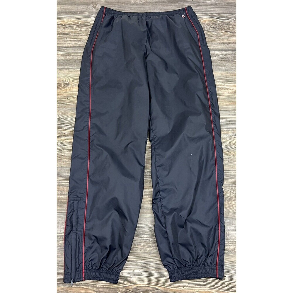 Vintage 90's Lauren Ralph Lauren LRL Mens Blue Wind Pants, Joggers Zip Leg Large